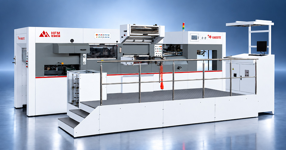 HF-1060/1300/1450MTE/STE/MT Automatic Flat-Bed Die Cutting and Foil Stamping Machine
